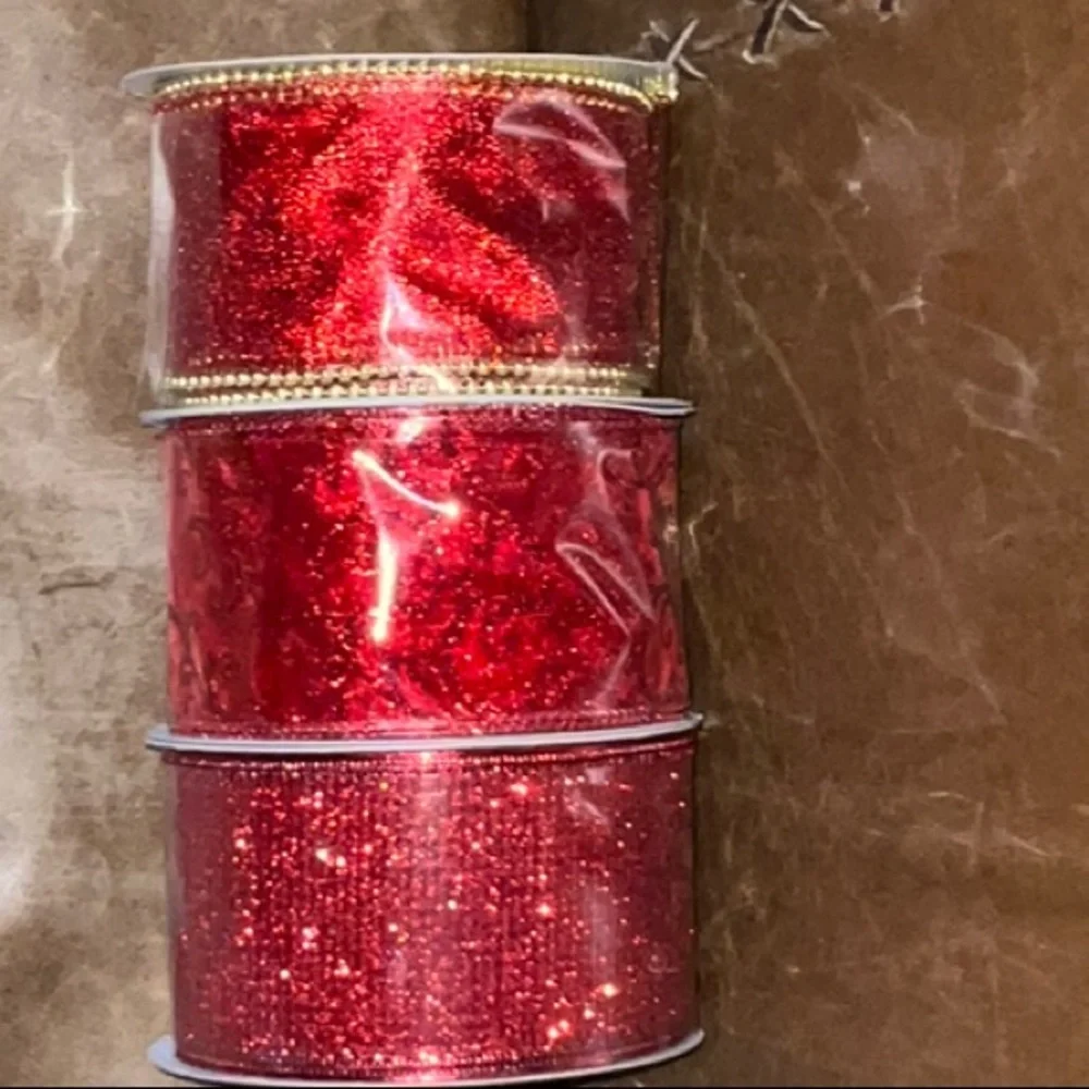 Assorted Decorative Ribbon Lot of 11 Unused